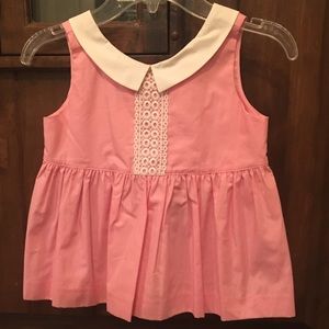 Girls pink top